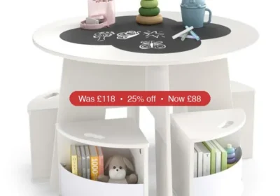 Free ad: Costway 5 PCS Kids Table and Chair Set with Writable Blackboard Desktop Toddler Table - 25% Off in United States. Costway 5 PCS Kids Table and Chair Set with Writable Blackboard Desktop Toddler Table - 25% Off in United States