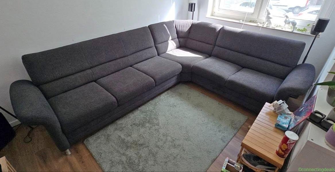 Couch / Wohnlandschaft (L-Form) | Graphit