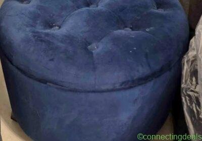 Free ad: Cozy ottoman with storage in Miami. Cozy ottoman with storage in Miami