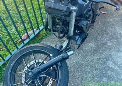 Crashed Suzuki gxer 250cc in Auckland