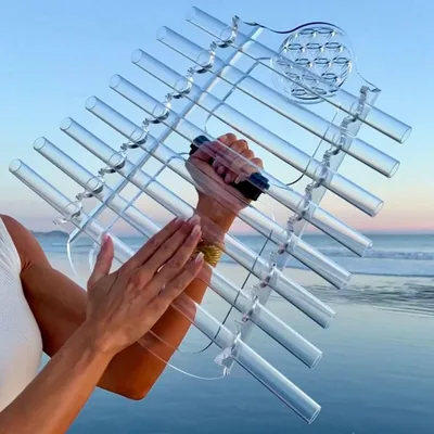 Cristal Soul 432Hz Arpa de Cristal Instrumento de Sanación Sonora | C5-C6 8 Notas, 99.99% Cuarzo, Afinación Perfecta, Versión PO – Mejor Oferta