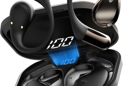 Cuffie Open Ear 2026 Bluetooth 6.0, Auricolari Sportivi con Gancio Morbido e Controllo Tattile, 40 Ore di Autonomia in Italy