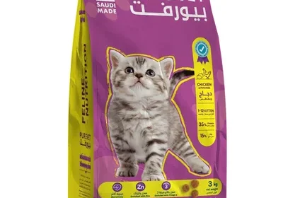 طعام قطط بوردي نقي (دجاج وبطاطس) - 3 كجم، تخفيض 29% in Saudi Arabia