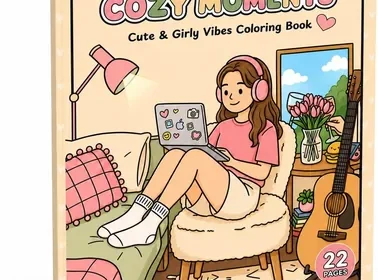 Free ad: لحظات دافئة للألوان: كتب تلوين للبالغين والأطفال، تصاميم مريحة ومنعشة للتوتر - 22 صفحة، مع صفحة اختبار الألوان in Egypt. لحظات دافئة للألوان: كتب تلوين للبالغين والأطفال، تصاميم مريحة ومنعشة للتوتر - 22 صفحة، مع صفحة اختبار الألوان in Egypt