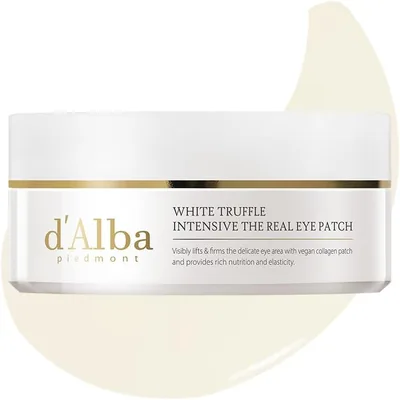 d’Alba White Truffle Intensive The Real Eye Patch (Pack of 60), Under Eye Care, Hydrating, Revitaliz