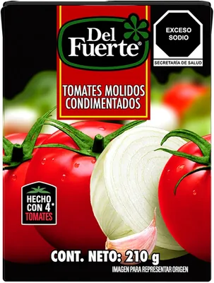 Del Fuerte Tomates Molidos Condimentados 210 g – Mejor Precio