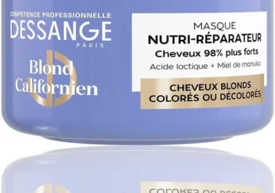 DESSANGE - Masque Capillaire Nutri-Réparateur Californien Blonde - Acide Lactique & Miel de Manuka - Nourrit, Répare et Protége in France