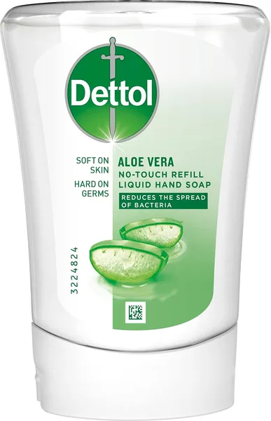 Dettol No-Touch Refill Aloe Vera, 250 ml – Bakterifritt händsos