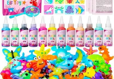 Diario Aqua Gelz Creativo Set, Hada del Agua Mágica, Conjunto 3D Creativo de Gel Oceanico, Kit de Dibujo para Niños in Portugal