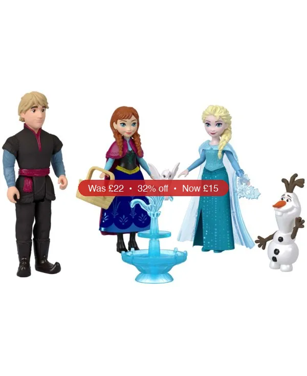 Disney Princess Disney Frozen Anna and Elsa Character Set – 32% Off