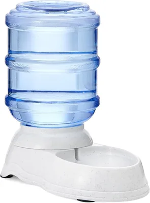 Dispenser d’eau Amazon Basics 1 gallon pour chiens et chats, 3.8L, petit, clair – 17% de réduction