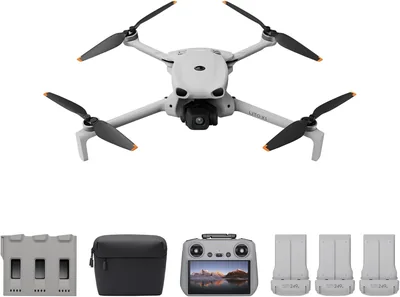 DJI Lito X1 Fly More Pack con DJI RC 2, Dron de Cámara 4K Fácil de Usar para Principiantes, Detección de Obstáculos, ActiveTrack, Sensor 1/1.3″, S
