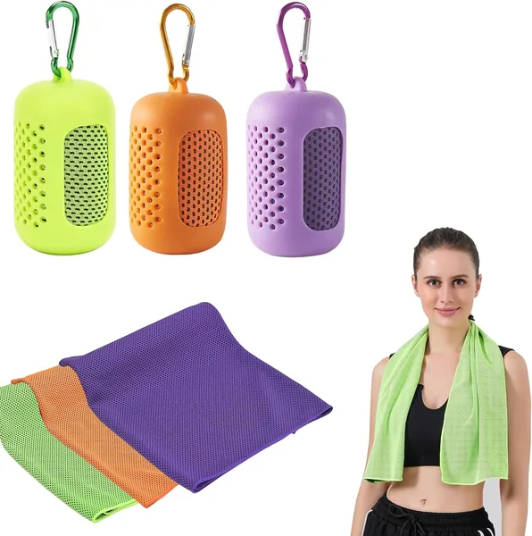 Dogmoon Kylthandklader, 3 Stk Snabbt Dörra Sporttüpp med Portabel Silikonbeklevare, Kylthandklad, Sporttüpp, Mikrofiber – Best Deal