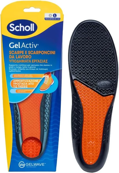 Dr. Scholl’s GelActiv Inserto per Scarpe e Stivali con Tecnologia GelWave, Sconto del 25% – Prezzo Minimo Assicurato