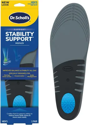 Dr.Scholl’s Stabilizing Support Insoles Men US 8-14 33% Off