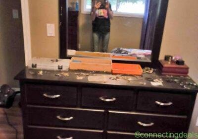 Free ad: Dresser and mirror in Vancouver. Dresser and mirror in Vancouver