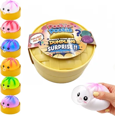 Dumpling Squishy Mystery Box – Random Color, Anxiety Relief Toy, Best Deal
