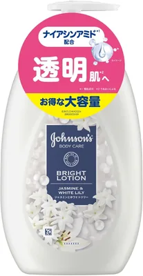 ジョンソン ボディケア 活きる輝き 16.9fl oz (500ml) ジャスミンとホワイトリリー香り 大容量ボディクリーム ミルク
