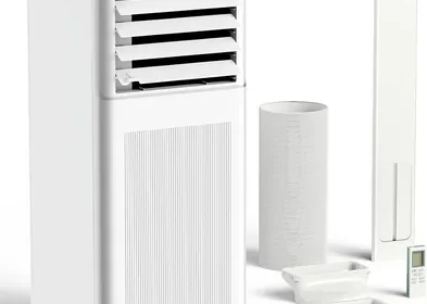 スポットクーラー 家庭用、猛暑対策に最適！工事不要のポータブル2.64kW、静音3in1除湿冷房機。 in Japan