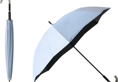 マーナ シュパット傘 UVカット（クリックで生地が閉じる）長傘 メンズ レディース 99.9% UV in Japan
