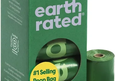 Earth Rated Hundskottbager, Lekkefritt och Extra Tyckt Afslutningsväska för Hunde, Lavendrafragrance, 120 Stk in Sweden
