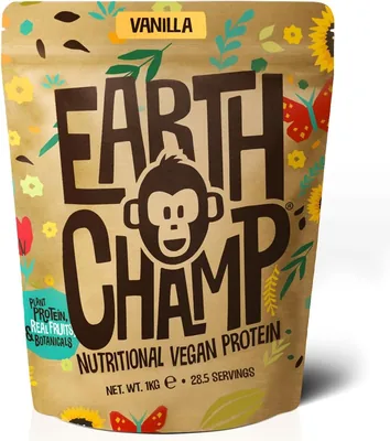 EarthChamp Vegan Protein Powder 1kg 5% Off