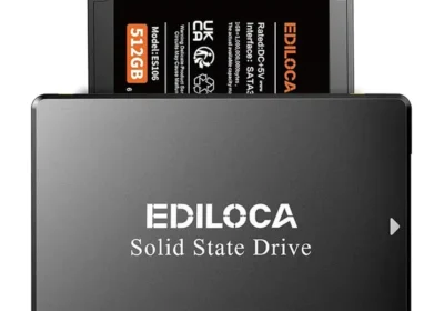 Ediloca 512GB SSD, Internal Solid State Drives, 2.5" SATA SSD 512GB, Up to 540MB/s, 3D NAND TLC, Compatible with Laptop & PC Desktop(ES106 Black) in United Kingdom