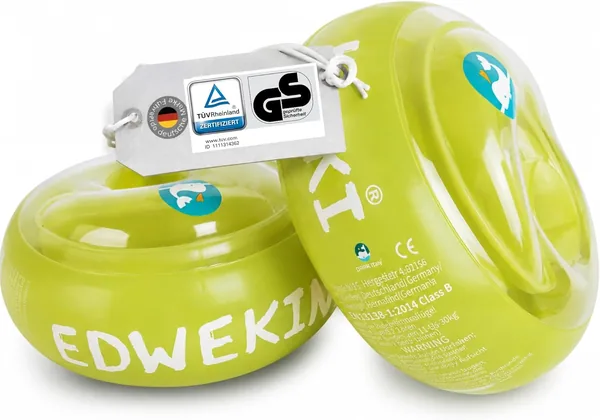 EDWEKIN® Premium Schwimmflügel | Geprüft & Sicher ✓ | Für Kinder 1-6 J. | BPA-frei & Design | Best Deal