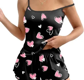 Free ad: Ekouaer Women's Short Pyjama Set, Sleeveless Leisure Suit, Ruffle Sleepwear, Spaghetti Straps, S-XXL Best Deal in Singapore. Ekouaer Women's Short Pyjama Set, Sleeveless Leisure Suit, Ruffle Sleepwear, Spaghetti Straps, S-XXL Best Deal in Singapore