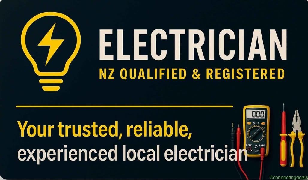 ELECTRICIAN (NZ Qualified & Registered) 10+ years