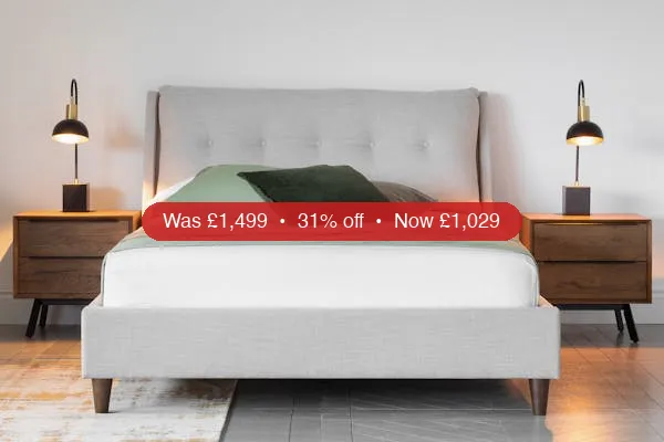 Ellen Bed Frame | King | 5ft | Oat – 31% Off