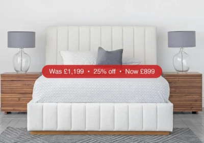 Free ad: Ellie Bed Frame | King | 5ft | Oatmeal - 25% Off in Ireland. Ellie Bed Frame | King | 5ft | Oatmeal - 25% Off in Ireland