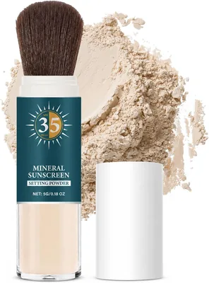 EONFAVE Puder przeciwsłoneczny SPF 35 z pędzlem – Best Deal