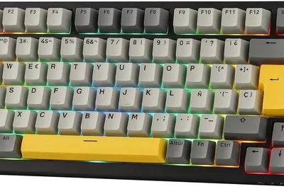 Free ad: EPOMAKER Ajazz AK820 Pro ISO-ES Teclado Mecánico Inalámbrico con Pantalla y Mandos, 2.4G/BT/USB, Iluminación RGB, Software Personalizable - 20% de Descuento in Spain. EPOMAKER Ajazz AK820 Pro ISO-ES Teclado Mecánico Inalámbrico con Pantalla y Mandos, 2.4G/BT/USB, Iluminación RGB, Software Personalizable - 20% de Descuento in Spain