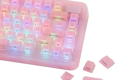 Free ad: EPOMAKER Frost Jelly Keycaps Set - 126 Keys Carbon Fiber, Cherry Profile in Qatar. EPOMAKER Frost Jelly Keycaps Set - 126 Keys Carbon Fiber, Cherry Profile in Qatar