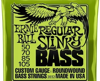 Ernie Ball Regular Slinky Juego de bajo herido de níquel.050 - .105 | 43% Off in Mexico