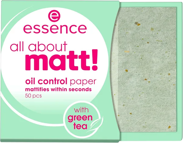 Essence All About Matt ! Papier Absorbant pour Contrôle de la Graisse (50 Pièces) – Meilleures Affaires