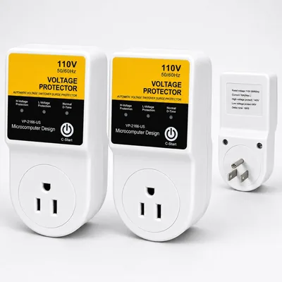 ETRTNVB 1800W Regulador de Voltaje para Refrigerador, Protector contra Sobretensiones para Lavadora, Regulador de Voltaje