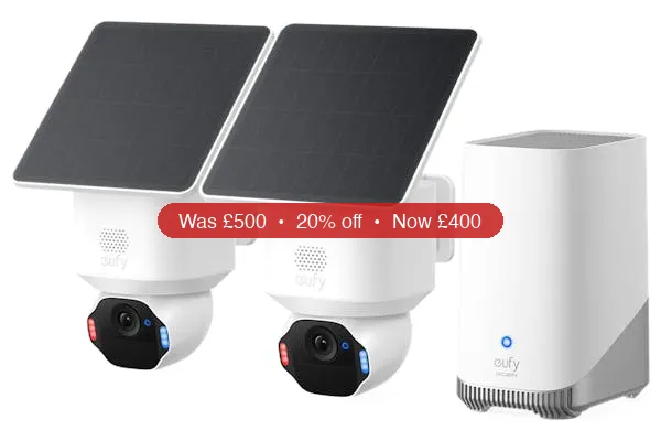 Eufy SoloCam E42 HomeBase S380 Security Camera 2 Cam Kit | E8173321 – 20% Off