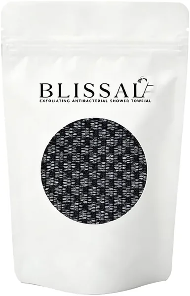 Exfoliërande anti-bakteriell duschhandduk, lång peeling tvättlappar för hemma, djuprengörande ryggbälte
