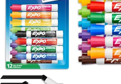 Free ad: Expo Dry Erase Markers - Low Odor, 12 Count Best Deal in United States. Expo Dry Erase Markers - Low Odor, 12 Count Best Deal in United States