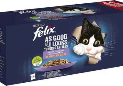 Free ad: Felix Fantastique Nourriture Humide pour Chat Adultes, Assortiment de Viandes (Bœuf, Poulet, Saumon et Thon), Paquet de 44 Sachets de 85g - Meilleur Prix in France. Felix Fantastique Nourriture Humide pour Chat Adultes, Assortiment de Viandes (Bœuf, Poulet, Saumon et Thon), Paquet de 44 Sachets de 85g - Meilleur Prix in France
