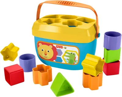Fisher-Price Baby’s First Blocks Set, Shape-Sorting Toy Best Deal