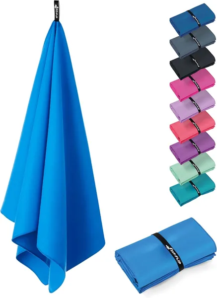 Fit-Flip Microvezel Handdoeken – Compact, Ultralicht en Snel Droog – De Perfecte Sporthanddoek, Strandhanddoek en Reishanddoek (1x 10)