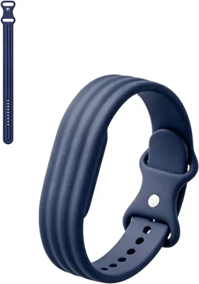 Fitbit Air Silicone Band – Replacement Sport Strap with Buckle, Waterproof & Sweat-Resistant