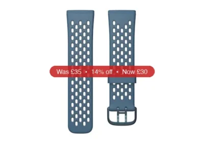 Free ad: Fitbit Sense & Versa 3 Sport Band | Sapphire / Fog Grey | Large - 14% Off in Ireland. Fitbit Sense & Versa 3 Sport Band | Sapphire / Fog Grey | Large - 14% Off in Ireland