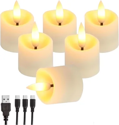 Flameless LED Candles 5 Pcs Timer Flickering – Best Deal
