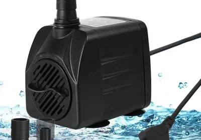 Flintronic Underwaterväxlingspump, 800L/H 16W Ultra-Tytlig Justerbar Aquariumpump med 4 Vakuumfötter för Staubfisk Fountain in Sweden