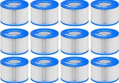 FOSUN Filter VI Poolset, 12 Kartuschen für Bestway & Lay-Z-Spa, Best Deal in Hungary