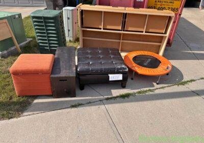 Free ad: Free items: Single platform bed-frame with in Calgary. Free items: Single platform bed-frame with in Calgary
